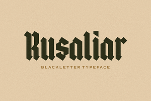 Rusaliar Blackletter