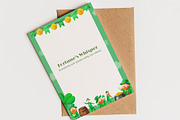 Leprechaun Parade Watercolor, a Seasonal Illustration by CreativeValuation (Thumbnail 6 of 11)