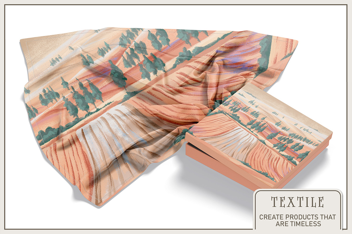 Fresco collectionDreamy Plains, a Wallpaper Graphic by Natalia0307 (Photo 7 of 12)