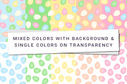 55 Easter Eggs Vector Patterns, a Pattern Graphic by Anne Elster Design (Thumbnail 2 of 7)