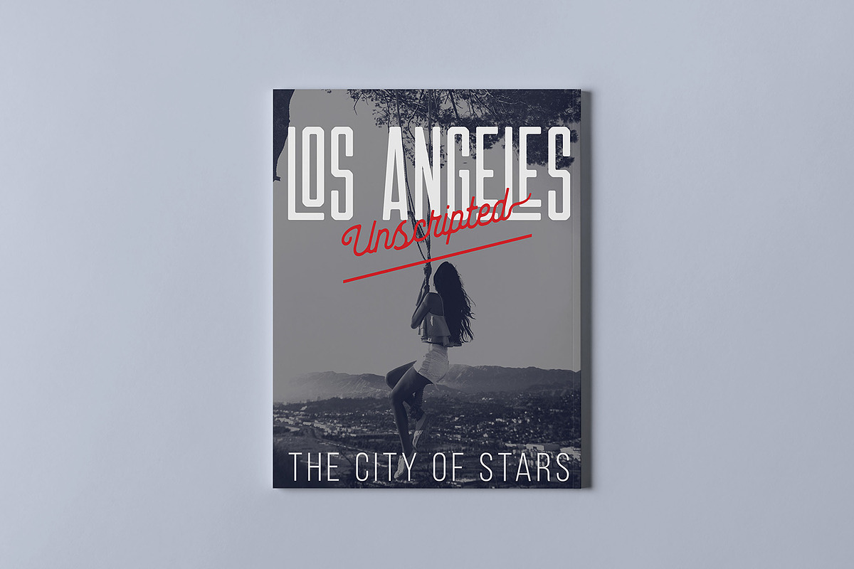 Las Valles Ultra Condensed Typeface preview 8