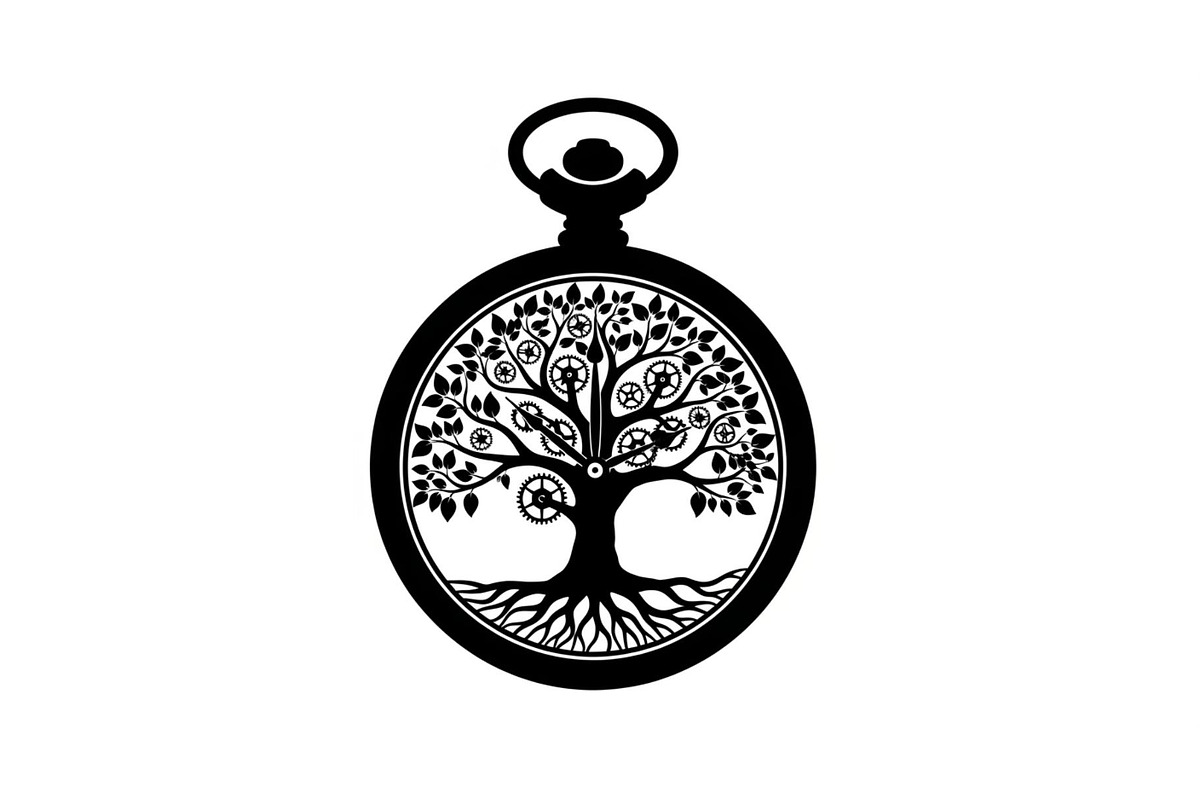 Steampunk Tree of Life Symbol Bundle, an Illustration by yasushie (Photo 30 of 31)