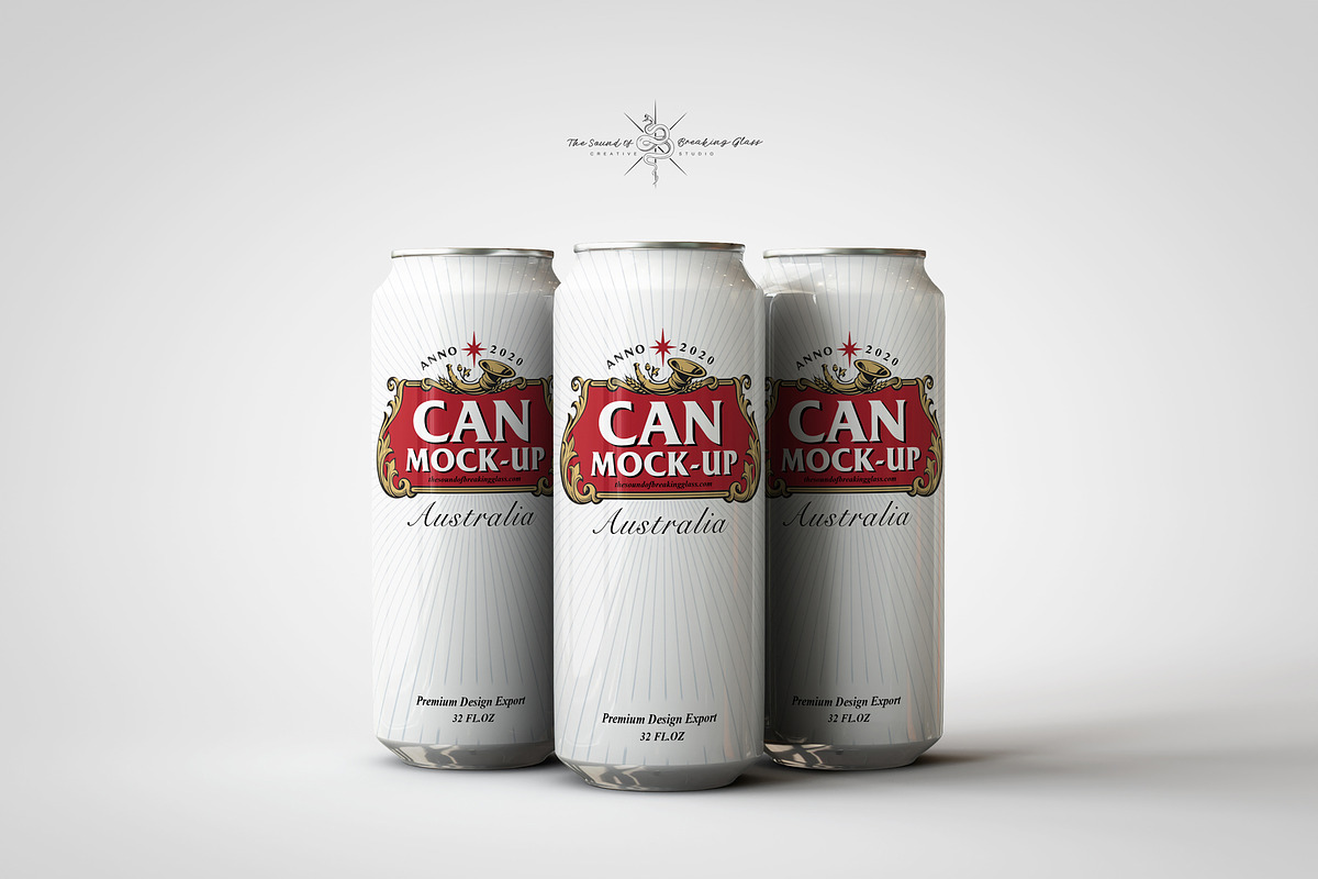 Crowler Beer Can | Soda Can Mock-Up, a Cups & Container Mockup by TSOBG (Photo 11 of 14)