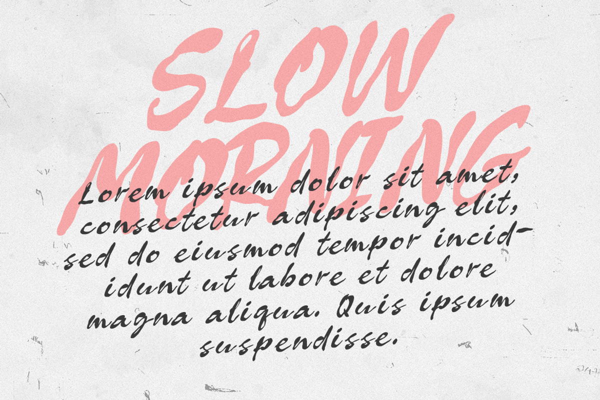 Dirty Rough – Bold Handwritten Font, a Handwritten Font by decographstud (Photo 7 of 8)