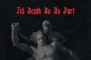 Eksellena - Blackletter Display, a Blackletter Font by Typehand Studio (Thumbnail 5 of 14)