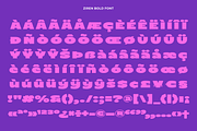 Ziren - Bold Font, a Sans Serif Font by limitype (Thumbnail 9 of 10)