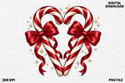 Holiday Christmas Candy Cane PNG, an Object Graphic by Zahyl Studio (Thumbnail 1 of 7)