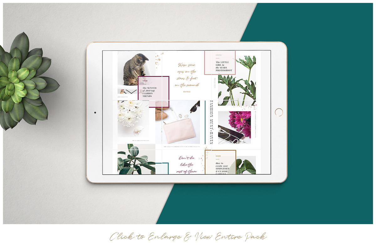 THE GRID | Instagram Posts Layout, a Social Media Template by Marigold Studios (Photo 14 of 14)