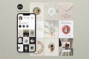 Modern Romance Social Media Pack, a Social Media Template by Pani Temp. (Thumbnail 3 of 14)