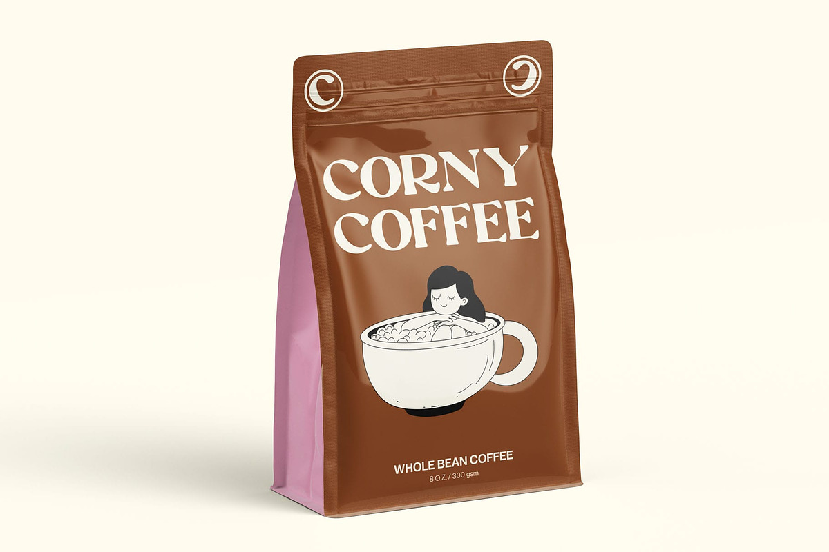 Raginy Blur, a Serif Font by Craft Supply Co. (Photo 3 of 8)