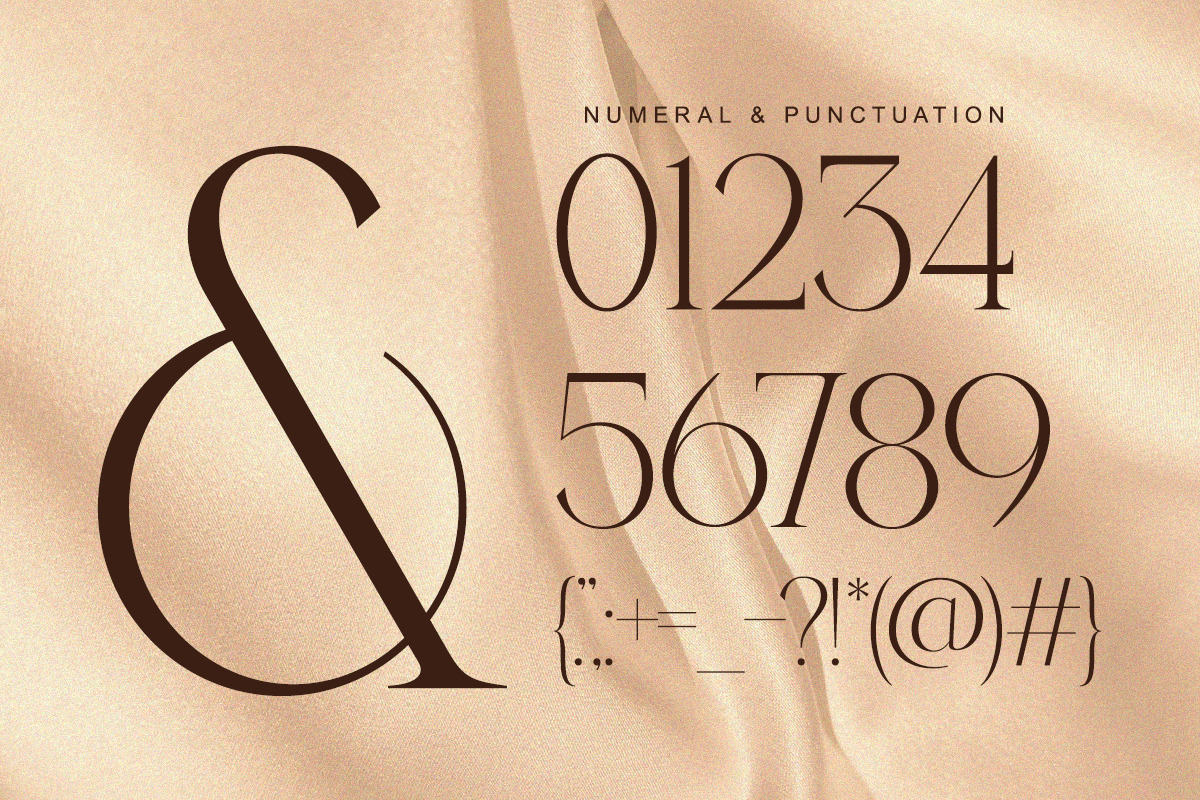 Charnoir - Modern Elegant Luxury, a Serif Font by Qweera Studio (Photo 11 of 12)