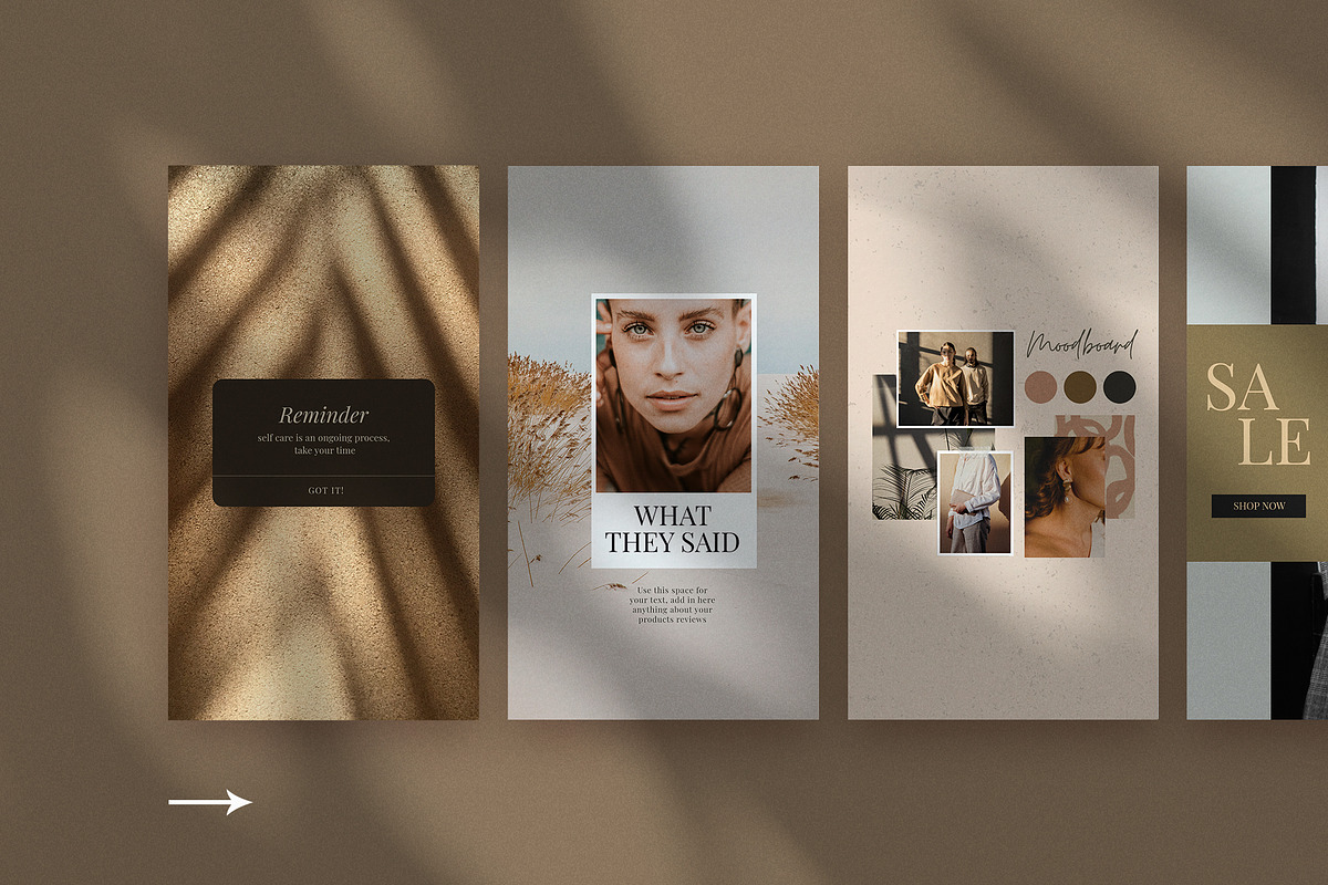 Fiersa Social Media Templates, a Social Media Template by Creavora (Photo 5 of 12)