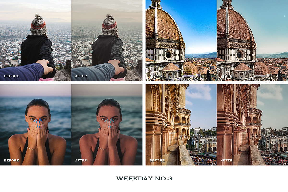Weekday Lightroom Mobile Presets, a Preset Add-On by VEER (Photo 12 of 18)