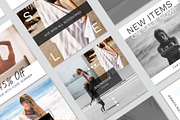 Fashion / Retail Social Media Pack, a Social Media Template by Unravel (Thumbnail 3 of 5)