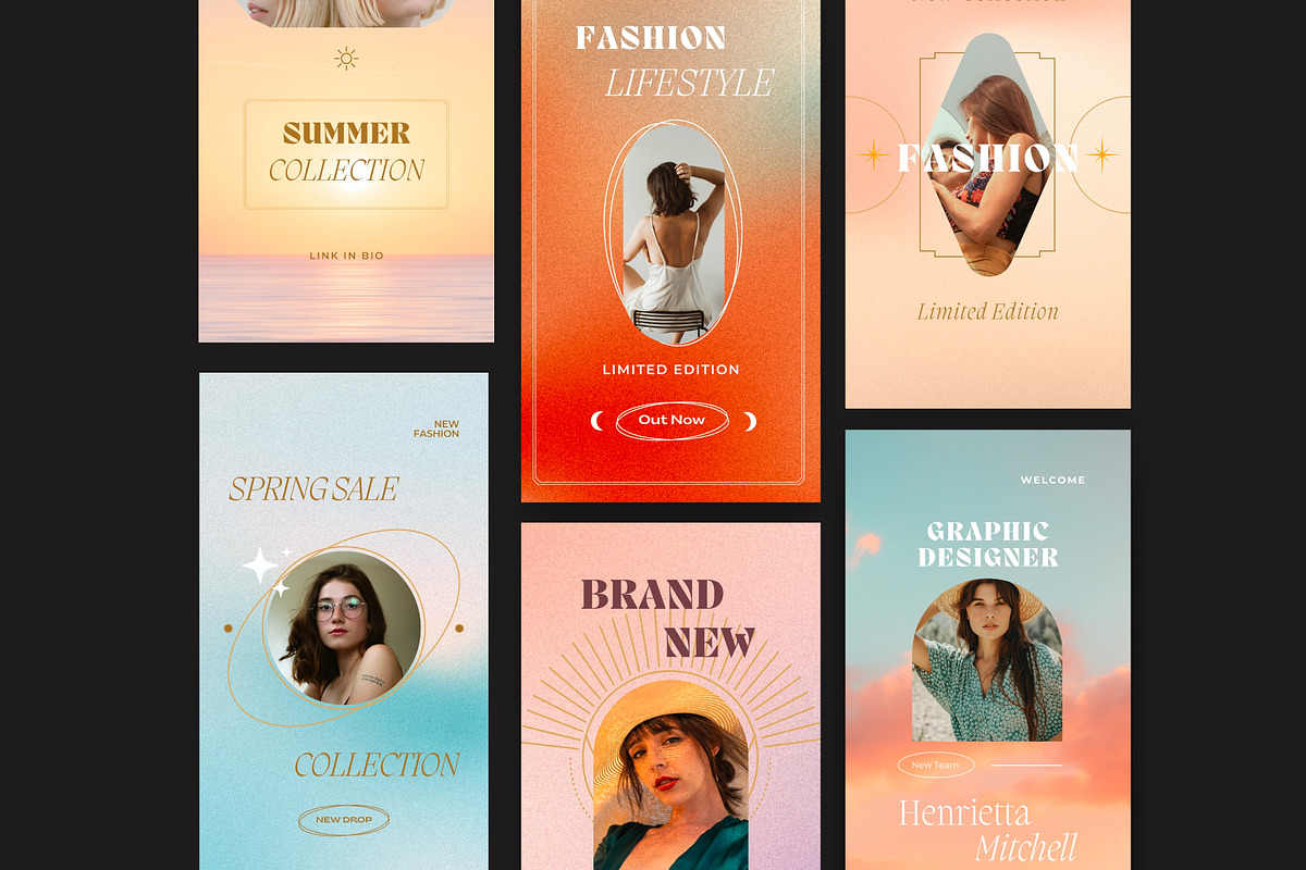 Celestial Canva Brand Gradient, a Social Media Template by Dirtytemp Studio (Photo 4 of 14)