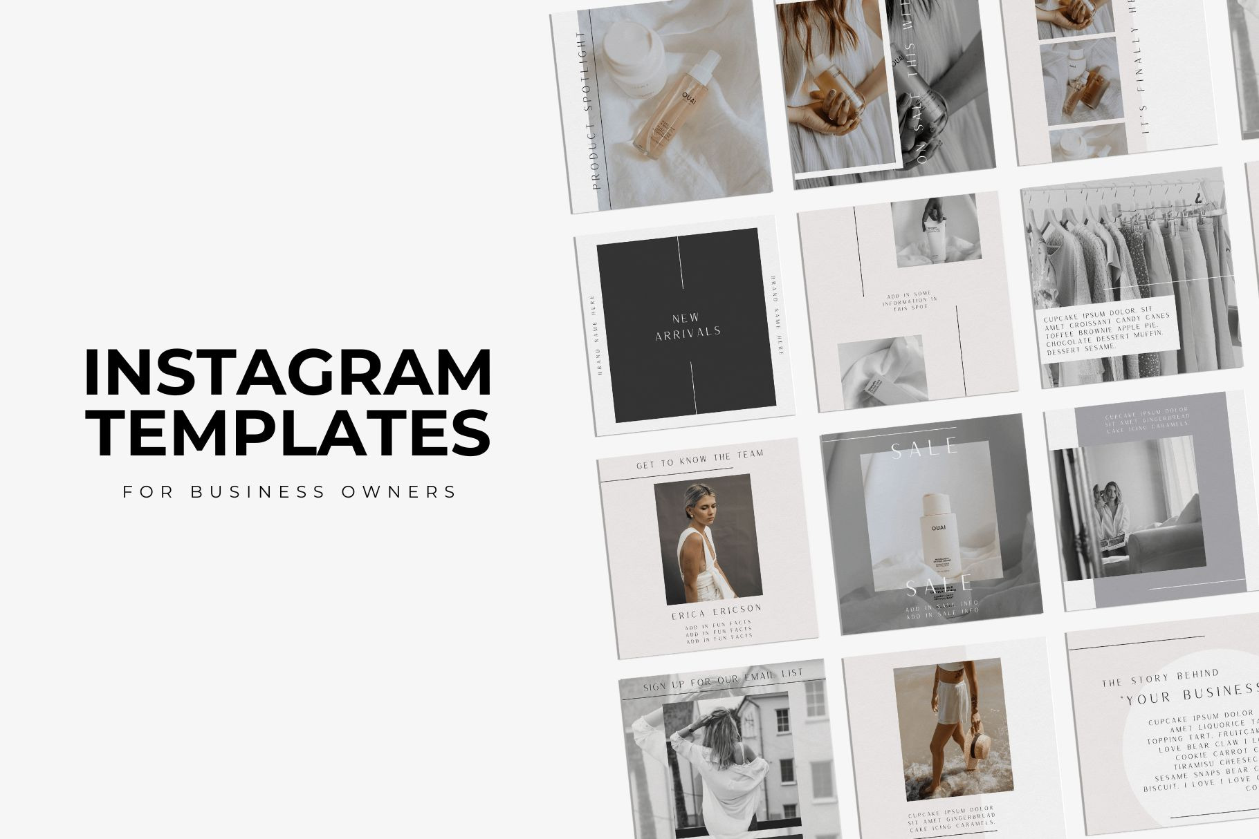 Instagram Templates Canva Business