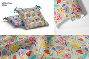 Floral Burst - Seamless Pattern, a Pattern Graphic by Alona Savchuk (Thumbnail 7 of 12)