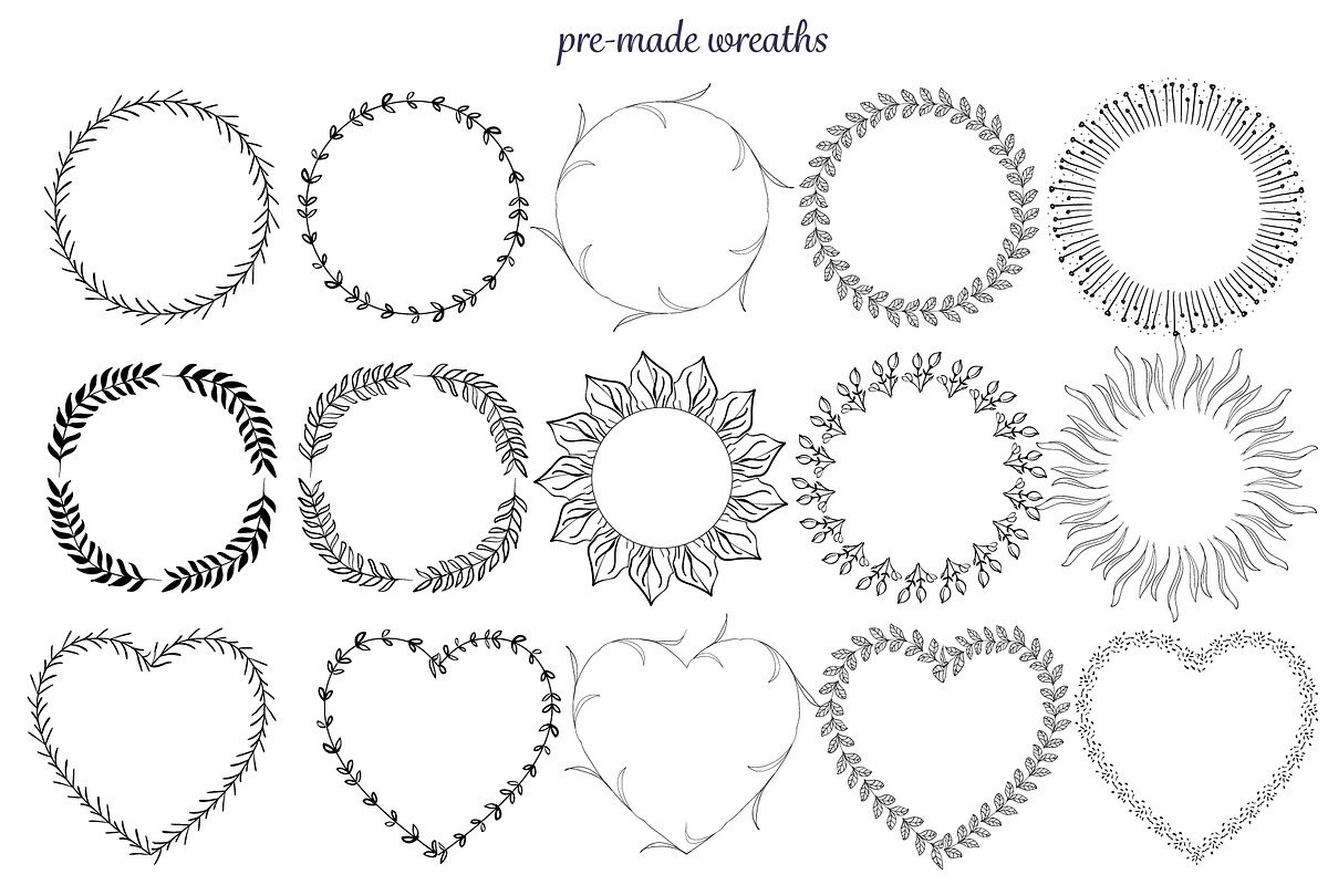 Spring collection - Pattern brushes, a Brush Add-On by MM Studio (Photo 12 of 12)