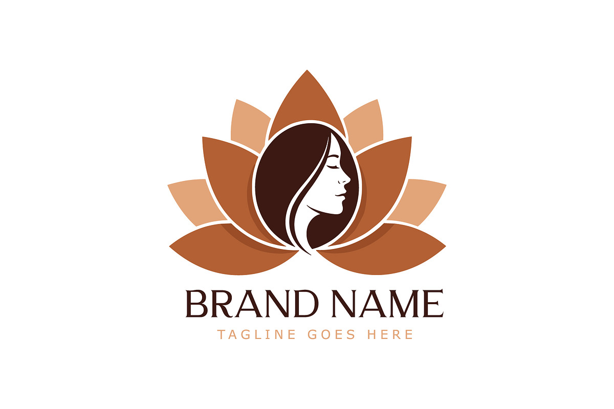 Elegant Lotus Logo. Beauty, Spa logo, a Branding & Logo Template by Master Design