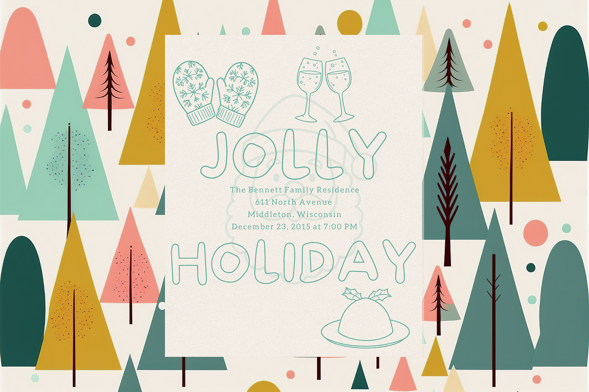 Whimsical Christmas Clipart, a Seasonal Illustration by digital.incubator.yum (Photo 3 of 6)