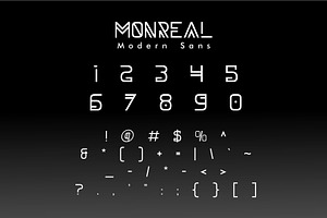 Monreal Modern Font