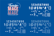 Thunder Mage Display Retro Font, a Symbol Font by WhymoreArt (Thumbnail 12 of 12)