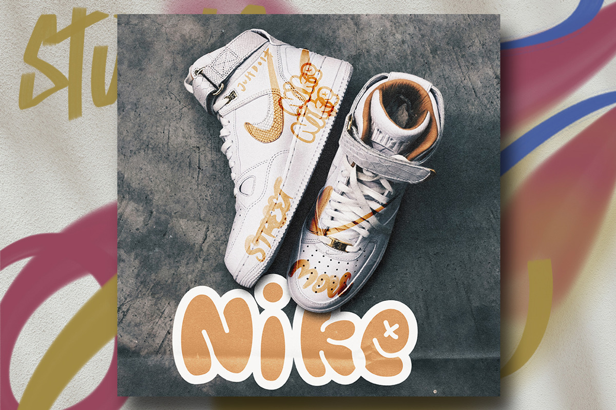 Aero Tag - Graffiti Font and Brushes, a Sans Serif Font by Angin Studio (Photo 12 of 16)