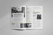 Newsletter Template, a Brochure Template by spidergraph (Thumbnail 4 of 8)