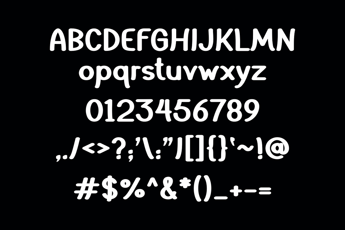 Samuwir, a Sans Serif Font by lelevien (Photo 2 of 5)