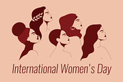 International Women's Day Cards, a Person Illustration by Mary Long (Thumbnail 1 of 6)