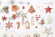 MERRY&SWEET Watercolor set, an Illustration by Lemaris (Thumbnail 2 of 8)