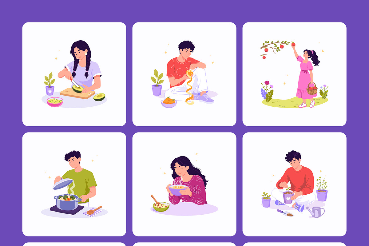 Bundle of Health & Wellness, a Healthcare Illustration by Creative Stall (Photo 9 of 14)