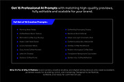 Coffee Brand AI Prompt, a Food & Drink Photo by cidcud_graphic (Thumbnail 2 of 2)