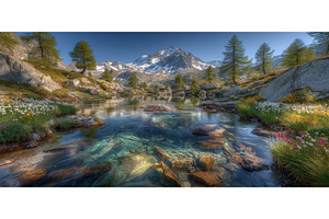 Gran Paradiso National Park in, a Nature Photo by ZinetroN