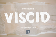 Viscid | Brush Font, a Font by Craft Graphic Type (Thumbnail 1 of 7)