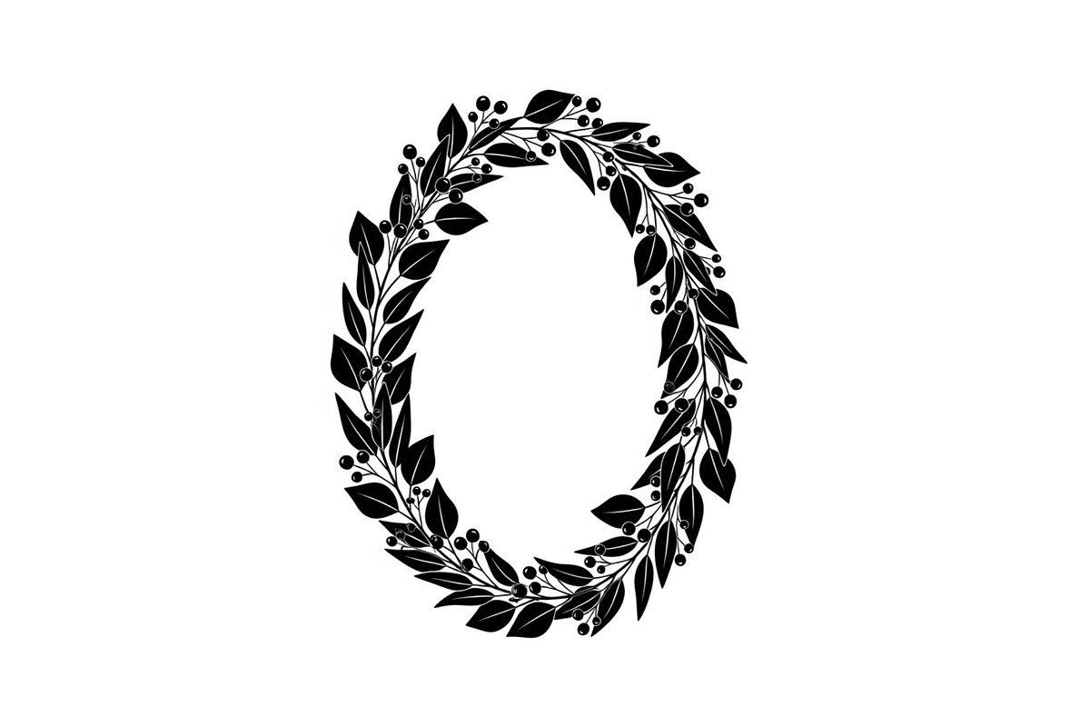 Floral Oval Wreath SVG Bundle, an Illustration by yasushie (Photo 26 of 31)