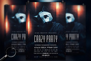 Crazy Party | Club & Deejay Flyer, a Flyer Template by GIGA-TEMPLATE (Thumbnail 1 of 7)