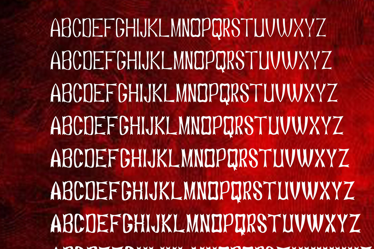 Ironside family font serif, a Serif Font by Canden Meutuah (Photo 6 of 6)