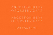 Ochra - Chic Trio Sans, a Sans Serif Font by Mikhail Fukurou (Thumbnail 7 of 8)
