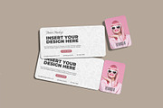 Ticket Mockup, a Print Template by rizalamora (Thumbnail 8 of 11)