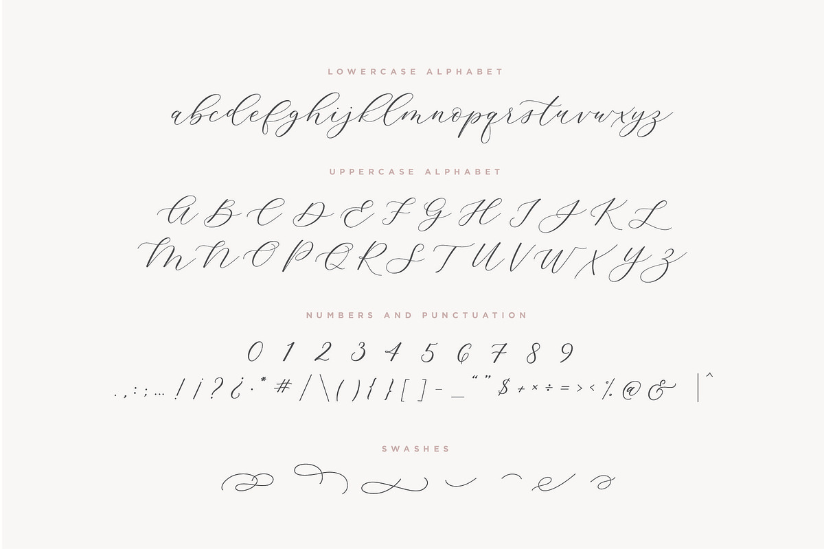 Adore Calligraphy Font preview 5