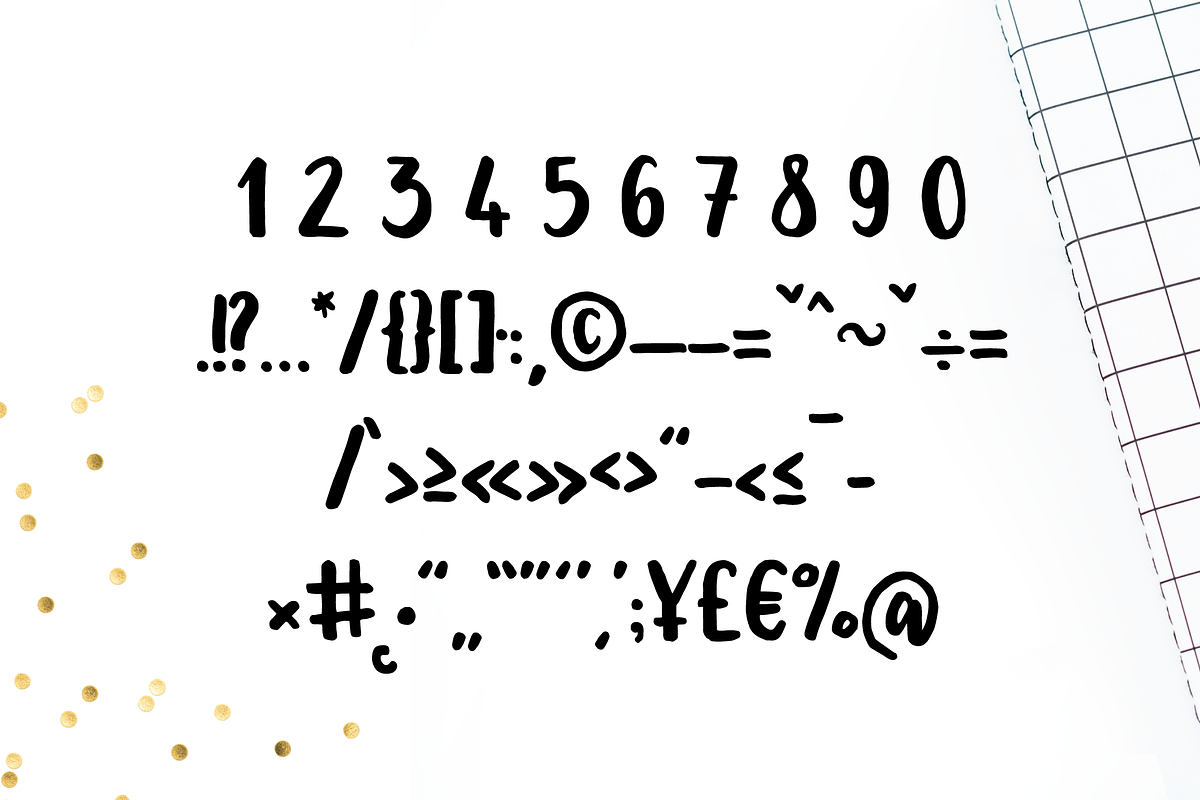 Leira Extended Hand Drawn Brush Font preview 5