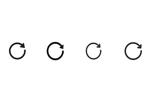 Symbols representing a loading, a Technology Photo by ZinetroN