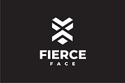 Abstract Geometric Fierce Face Logo, a Branding & Logo Template by johnkent (Thumbnail 2 of 2)