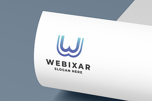Web Digital Letter W Logo, a Branding & Logo Template by Design_Planet