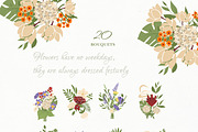 Poem of Flowers Design Set, a Decorative Illustration by WildStrawberry Magic (Thumbnail 3 of 23)