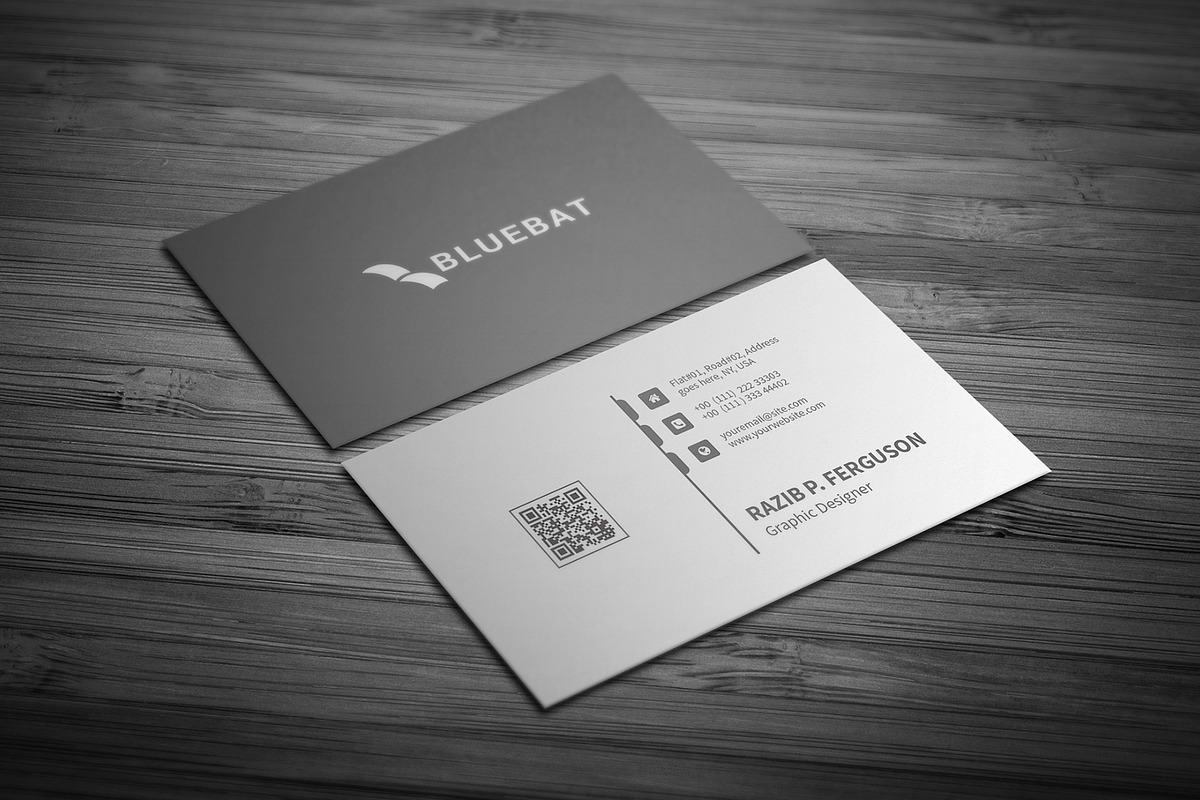 Minimal Business Card, a Business Card Template by Rongmistiry (Photo 3 of 4)