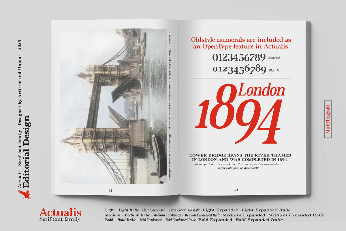 Actualis - Serif Font Family, a Serif Font by Artistic & Unique (Photo 14 of 15)
