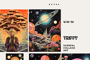 TRIPPY Retro Surreal Posters, a Decorative Illustration by Lana Elanor (Thumbnail 7 of 8)