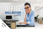 OFFICE Wall Mockup Bundle, a Print Template by Yuri-U (Thumbnail 15 of 15)